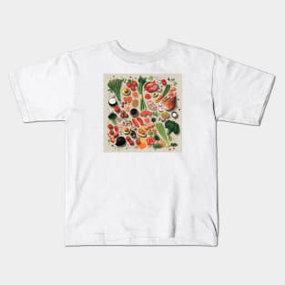 A burst of vitality: Healthy foods that nourish body and soul Kids T-Shirt